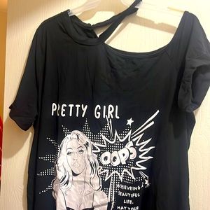 Pretty Girl Plus Size Tee